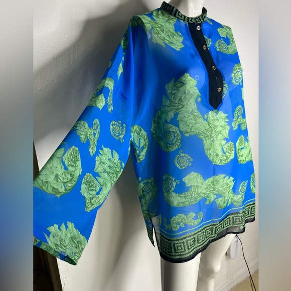 Versace collection women’s blouse Size 44 - Picture 3 of 10